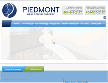 Tablet Screenshot of piedmontos.com
